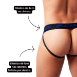 Jockstrap Jock Boys Classic Azul