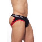 Jockstrap Antrato Slip Preta / Vermelha