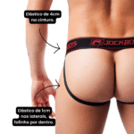 Jockstrap Jock Boys Classic Vermelha