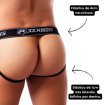 Jockstrap Slip Jock Boys Branca