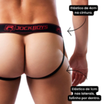Jockstrap Slip Jock Boys Vermelha