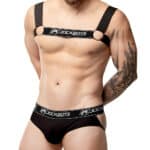 Cueca Jockstrap + Harness Masculino