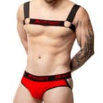 Cueca Jockstrap + Harness Masculino