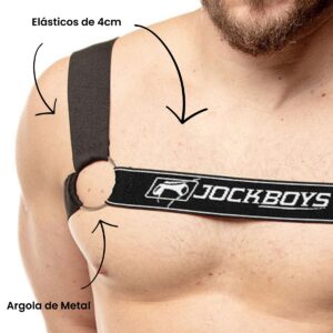 Cueca Jockstrap + Harness Masculino