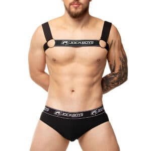 Cueca Jockstrap + Harness Masculino