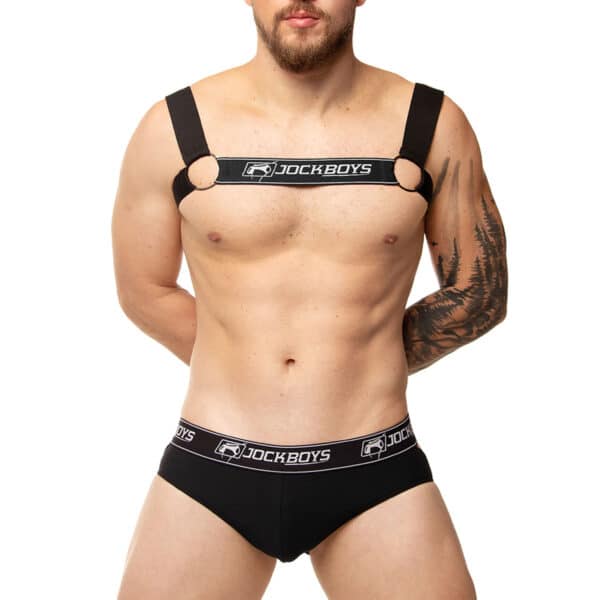 Cueca Jockstrap + Harness Masculino