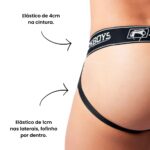 Cueca Jockstrap + Harness Masculino