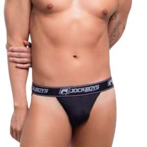 Jockstrap Dry Fit de Poliamida Preta